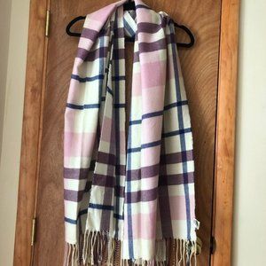 American Eagle Blanket Scarf with Fringe